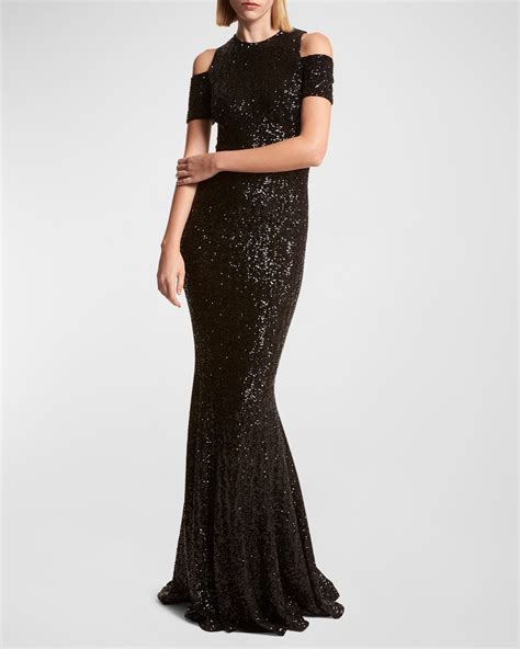 michael kors collection paillette gown|Michael Kors Collection Cold.